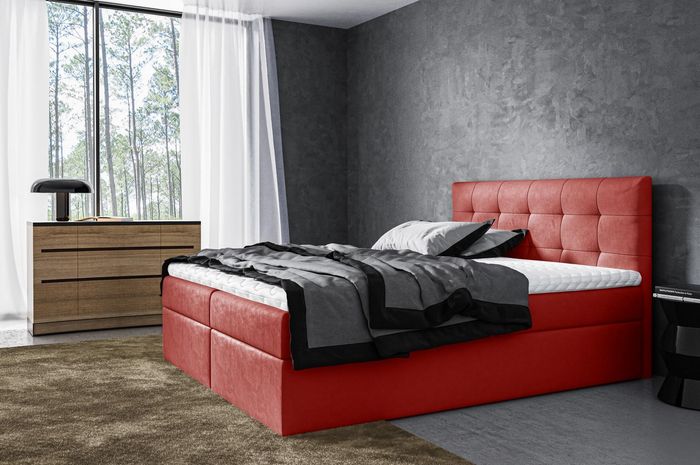Betten Boxspringbett Doppelbett Modern Ehebett Bettgestell Bett Möbel 180x200