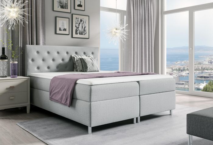 Betten Doppel Hotel Modern Bett Bettkasten Boxspring 200x200 Schlafzimmer Möbel