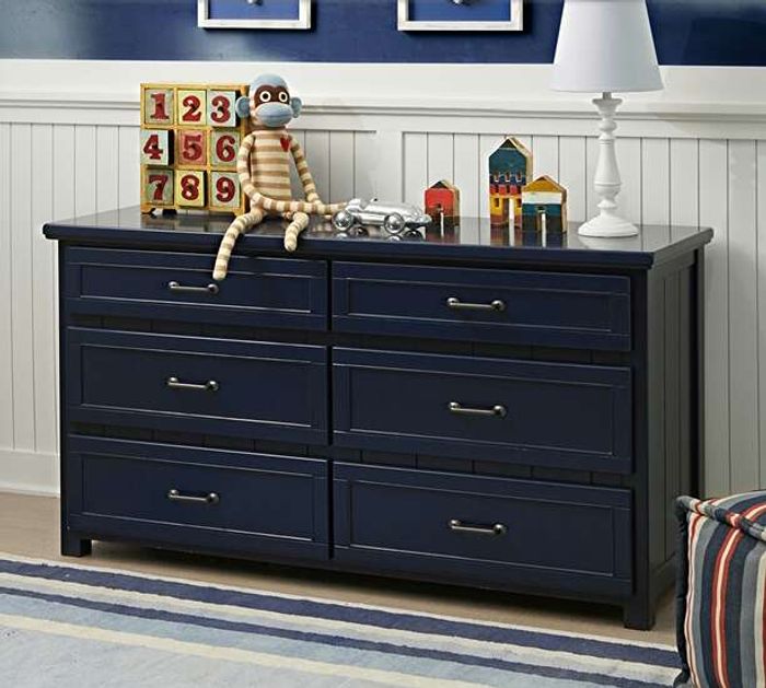 Kommode Schlafzimmer Sideboard Schränke Schrank mit 6 Schubladen Holz Möbel Neu
