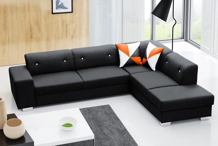 Wohnlandschaft Ecksofa Sofas Bettkasten Polstersofa Couch Sofa L-Form Eckcouch