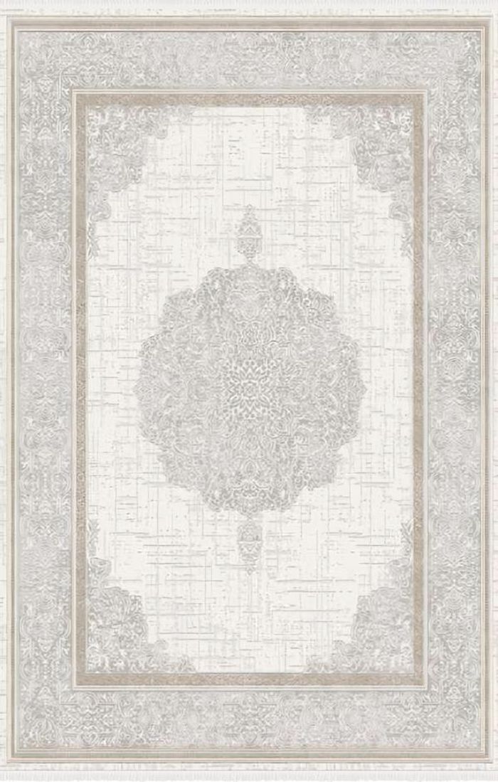 Design Orientte Teppiche Abstrakt Teppich Wohnzimmer Grau 160x230cm