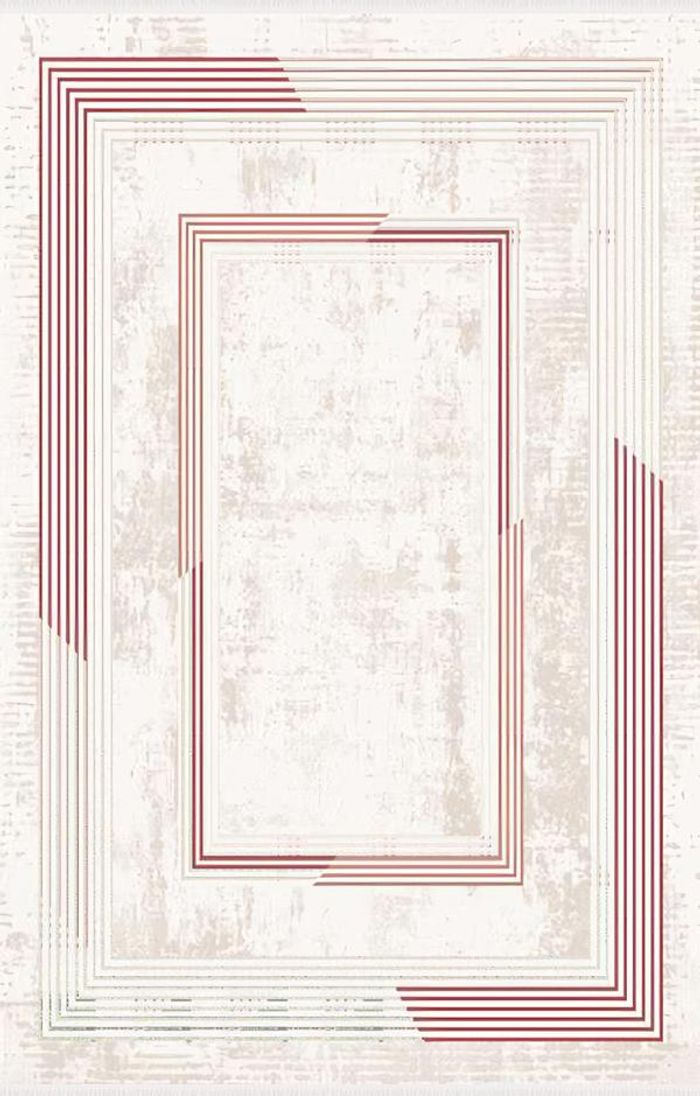 Teppich Rot Flur Rechteck Kunstfaserteppich Kurzflor Acryl Wohnzimmer