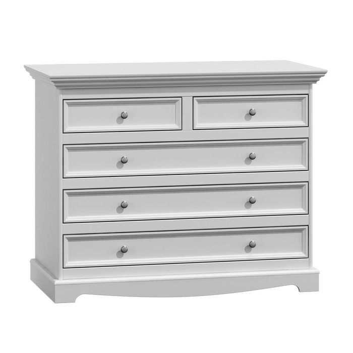 Landhaus Kommode Holz Anrichte Hoch Schrank Schränke Sideboard Kommoden Möbel