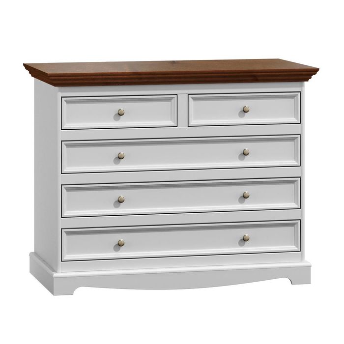 Kommoden Landhaus Edel Luxus Schränke Holz Kommode Hoch Schrank Side Low Board
