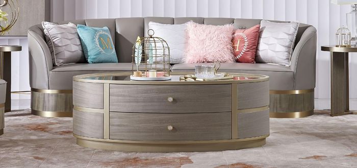Moderner Couchtisch Tisch Sofa Design Tische Holz Wohnzimmer Beistell Neu Couch