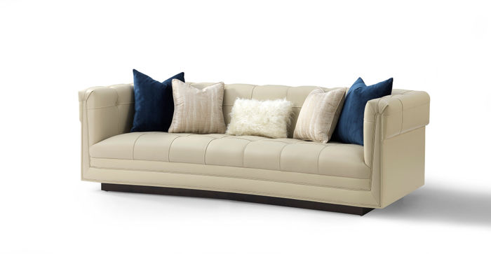 Wohnzimmer moderne Sofas Italienisch Sofa Couch 3 Sitzer Polsterung Hochwertig