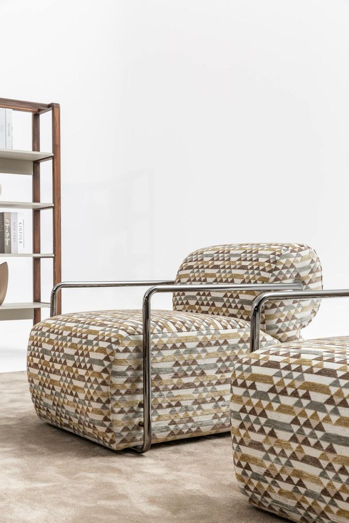 Sessel Design Modern Wohnzimmer 1 Sitzer Luxus Polstersessel Möbel Relax Club