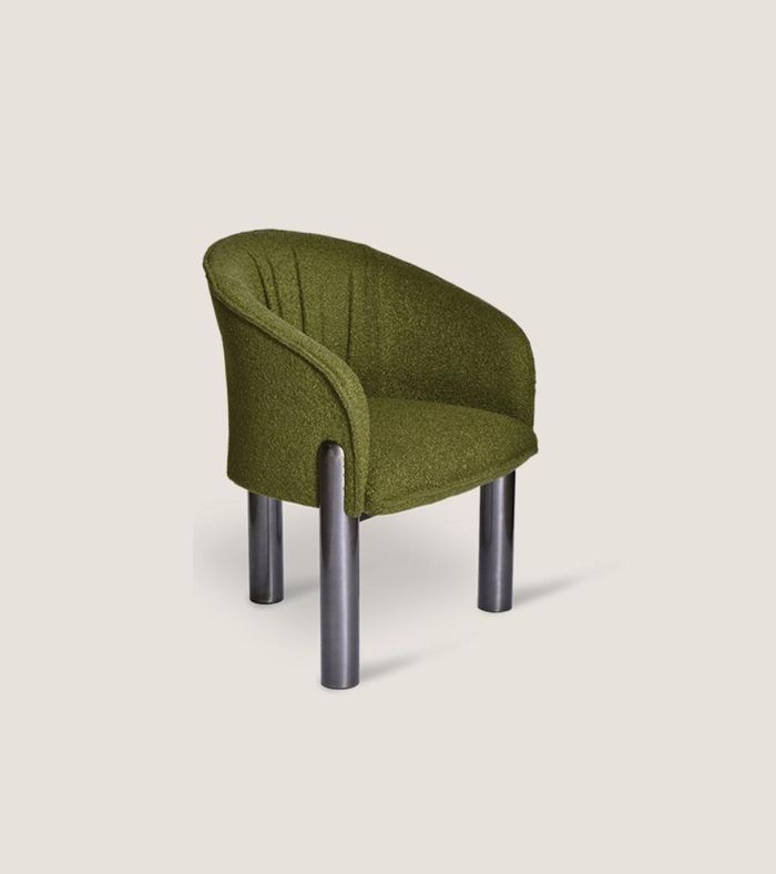 Luxus Grüner Sessel Einsitzer Moderner Polster Stuhl Wohnzimmer Möbel