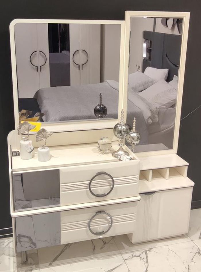 Schminkkonsole Konsole Kosmetiktisch Beauty-Tisch Schminkkommode Frisiertisch