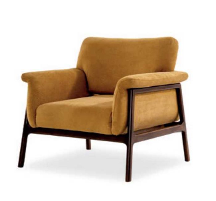 Sessel Für Wohnzımmer Luxus Moderne Design Hoz mit Textil Lounge Club