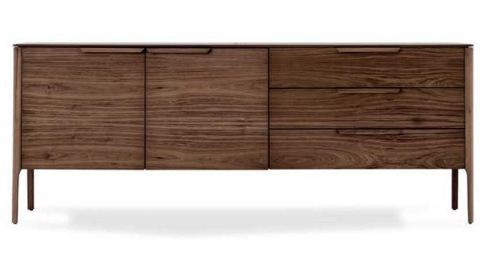 Sideboard Design Beige Luxus Esszimmer Set Kommode mit Holz Sidebaords