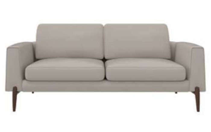 Luxus Wohnzimmer Sofa Modernen Design Holz mit Textilien Couchen Sofas