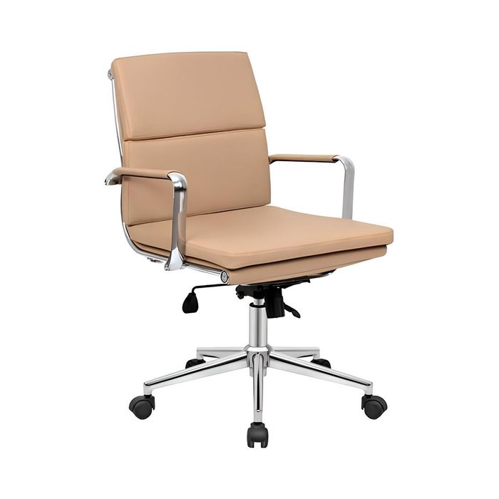 Luxuriöser Drehstuhl Beige Gaming moderner Einzelstuhl Bürostuhl Bürostuhl