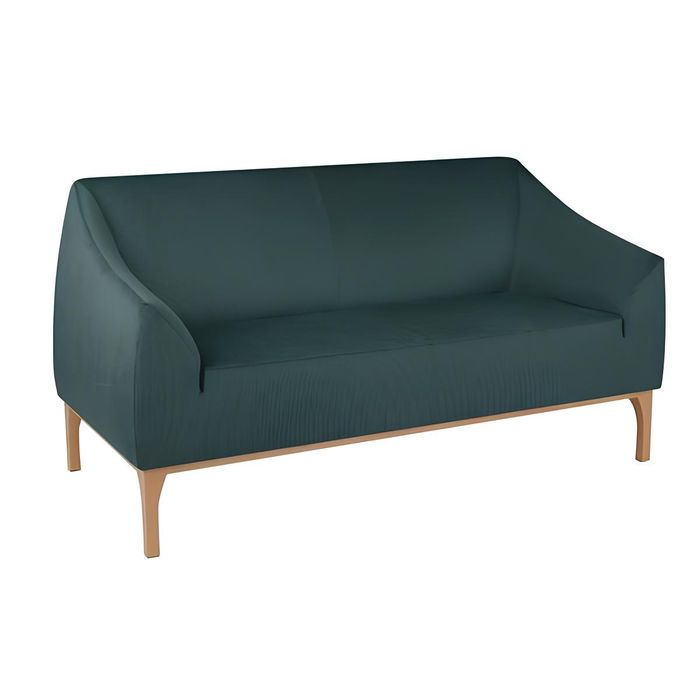 Grünes Sofa Designer 3-Sitzer Hochwertige Polster Möbel Textil Couch
