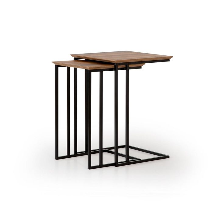 Wohnzimmer 2x Beistelltisch Tisch Design Möbel Luxus Einrichtung Modern
