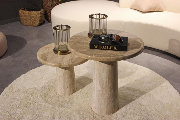 Couchtische 2x Wohnzimmer Set Holz Möbel Design Modern Einrichtung