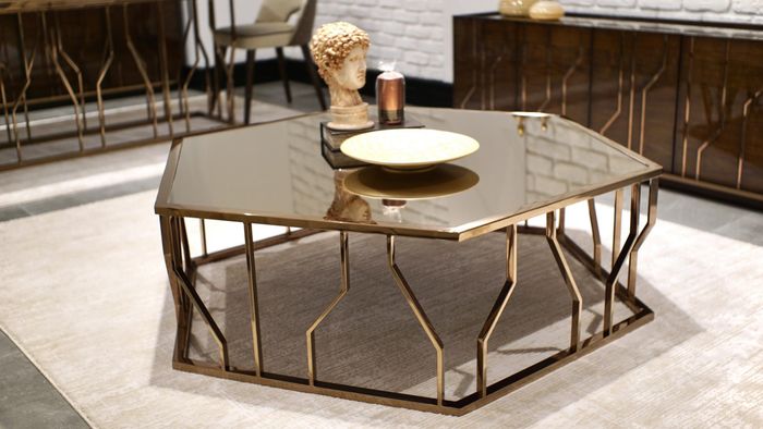 Modern Couchtisch Design Einrichtung Design Möbel Glas Tisch Wohnzimmer