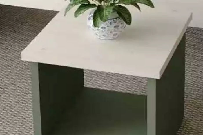 Moderner Quadratischer Couchtisch Luxus Büro Beistelltisch Holztisch Tisch