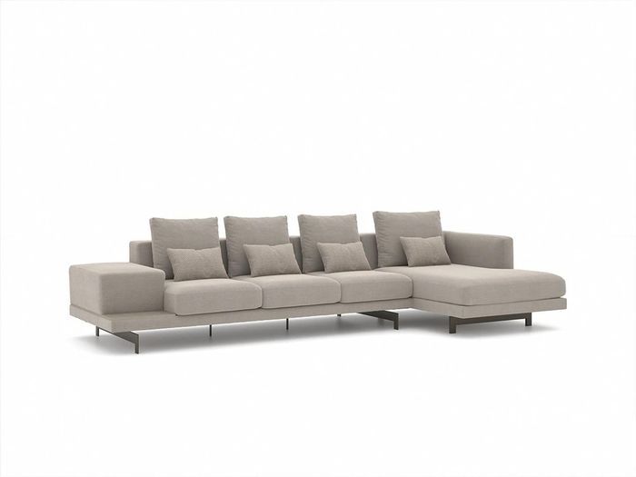Luxus Möbel Modern Garnitur Ecksofa L-Form Designer Einrichtung Polstermöbel