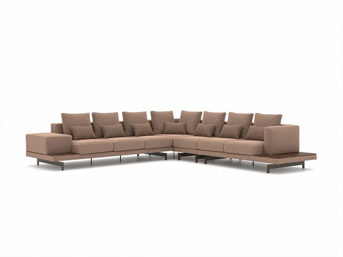 Designer Garnitur Wohnzimmer Ecksofa L-Form Einrichtung Luxus Möbel Neu