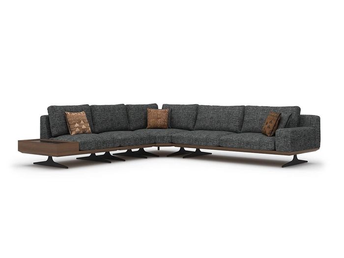 Luxus Ecksofa L Form Neu Modern Garnitur Wohnzimmer Polstermöbel Einrichtung