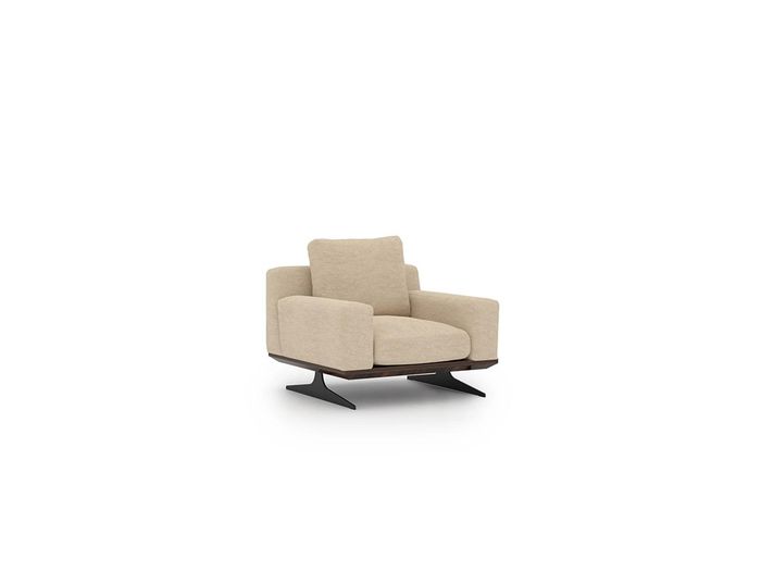 Designer Sessel Wohnzimmer Einrichtung Textil lModern Polstermöbel Neu