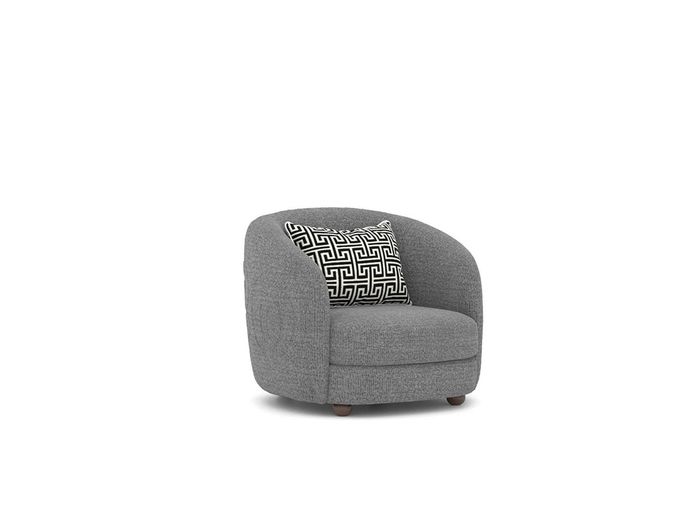 Grau Sessel Designer Sitzmöbel Polstermöbel Wohnzimmer Neu Sitz Einrichtung