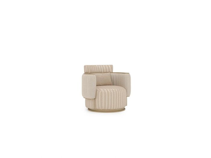 Beige Sessel Wohnzimmer Luxus Polstermöbel Design Modern Einrichtung Neu