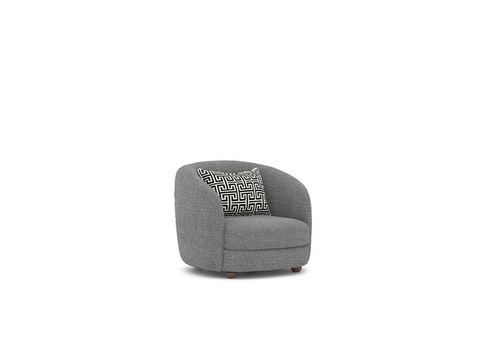 Modern Möbel Sessel Polstersitz Designer Einrichtung Polstermöbel Textil Neu