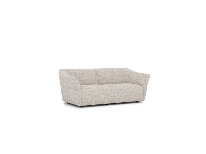 Modern Sofa Zweisitzer Couch Wohnzimmer Einrichtung Design Textil Möbel Neu
