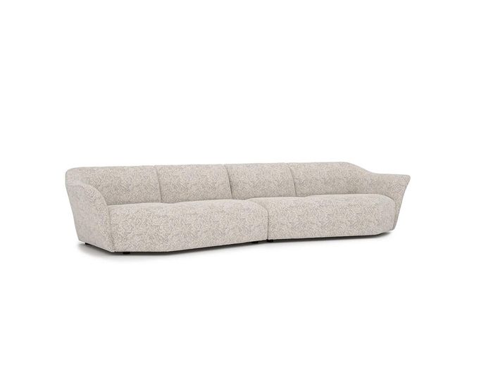 Viersitzer Modern Sofa Couch Polstermöbel Wohnzimmer Textil Einrichtung Neu