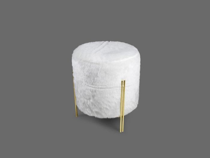 Polstermöbel Wohnzimmer Modern Hocker Einrichtung Textil Fußhocker