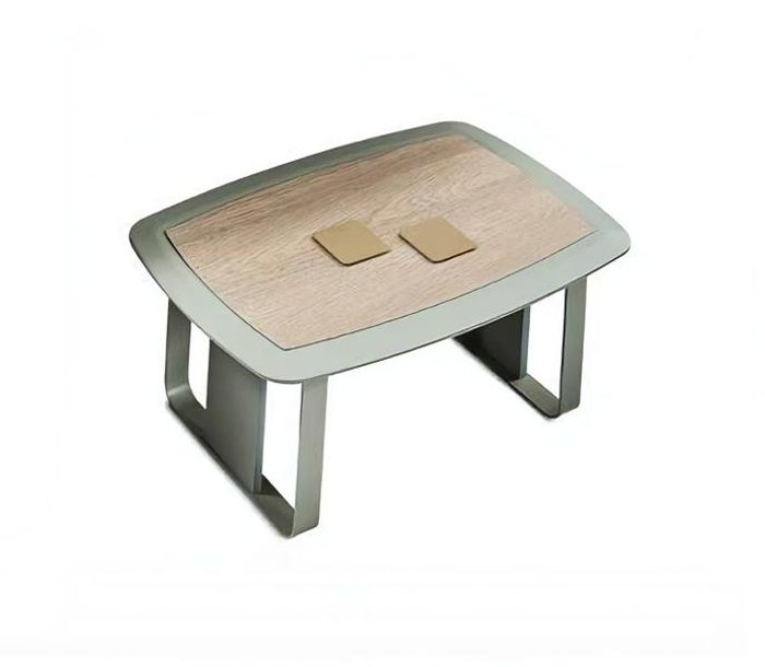 Couchtisch Beistelltisch Tisch Beige-Mint Abstelltisch Arbeitszimmer