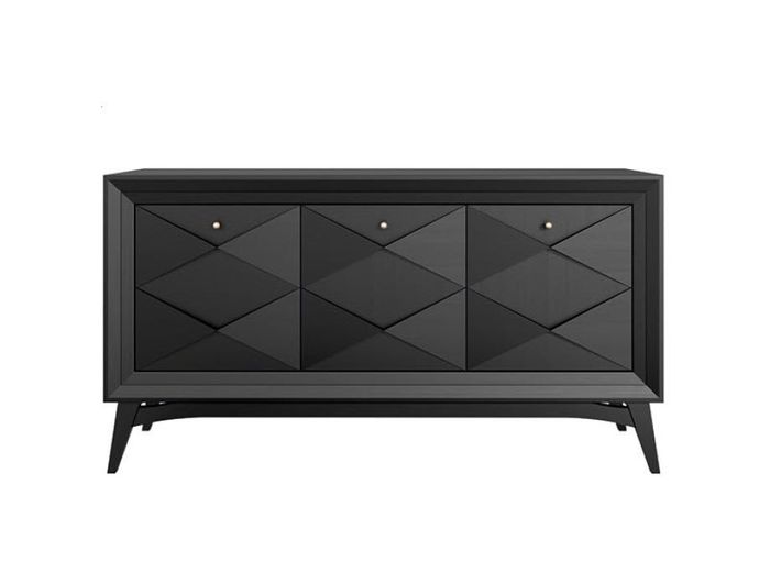 Luxus Kommode Schrank Sideboard Grau Klassischе Kommoden Esszimmer Schranke Holz