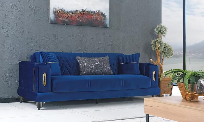 Sofa Dreisitzer Couch Polster Möbel Polstermöbel Polstercouch Sitzmöbel 3er