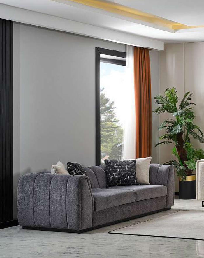 Dreier Sofa Couch Wohnlandschaft Polster Couchen Polstermöbel Couchen