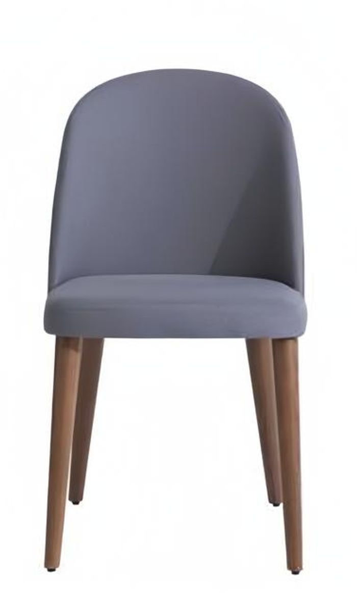 Esszimmer Moderne Design Textil Blau Stuhl Armlehne Polsterstuhl Luxus Möbel