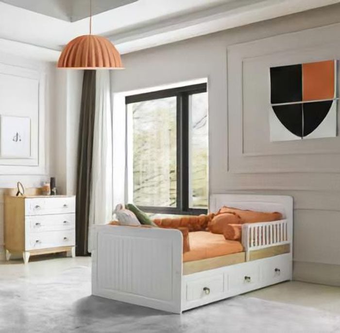 Modernes Set mit Kommode und Nachttisch Stilvolles Design für Schlafzimmer