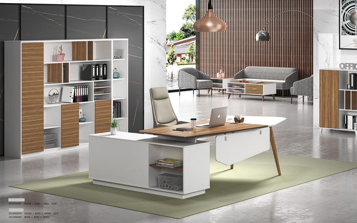 Aktenschrank Bücherregal Regale Schrank Luxus Büro Möbel Schränke 240cm Holz neu