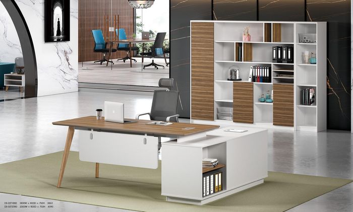 Schreibtisch Eckschreibtisch Computertisch Bürotisch Moderne Möbel Arbeitstisch