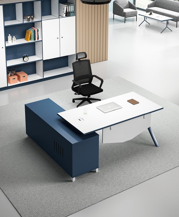 Schreibtisch mit Regal Home Office Büroeinrichtung Möbel Schreibtisch Tische neu