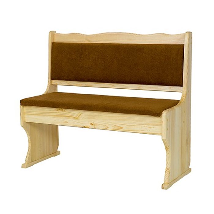 Holzbank Sitzbank 100 cm Kiefer Vollholz massive Möbel Küchen Bank Echtes Holz