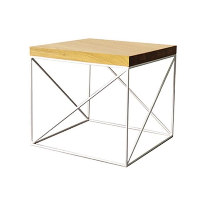 Beistell Tisch Couchtisch Echtes Holz Massive Möbel Eiche 55x55cm Neu Tische