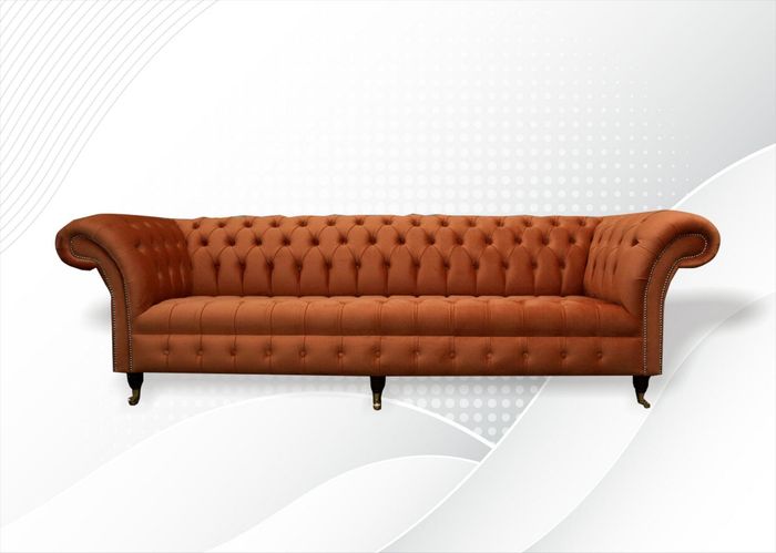 Design Moderne Viersitzer Couch Polster Sofa 4er Sitz Möbel Big Sofas Neu Sofas