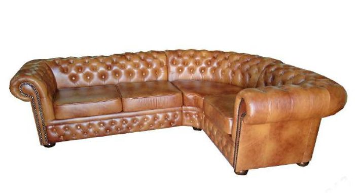 Ledersofa Ecksofa Chesterfield Eckcouch Sofa Couch Polster Eck Garnitur Couchen