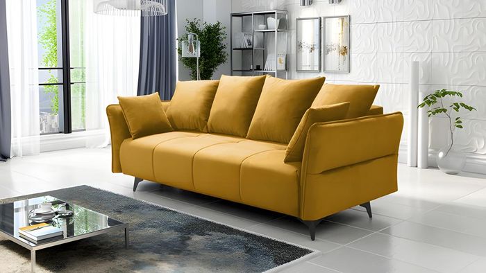 Sofa 4 Sitzer Luxus Möbel Sofagarnitur Wohnzimmer Exzellenz Ästhetik Eleganz