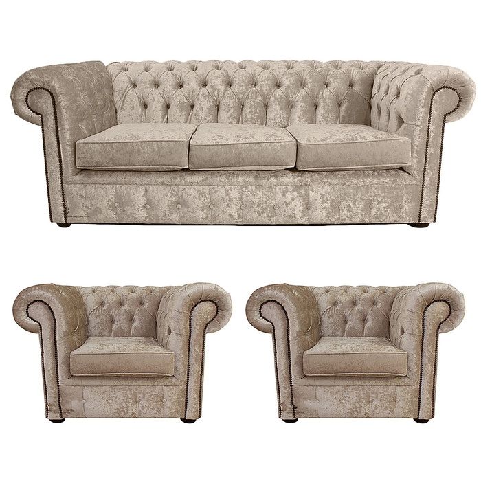 Sofagarnitur Sofa Couch Komplette Luxus Polster Sitz Textil Garnitur 3+1+1 #78