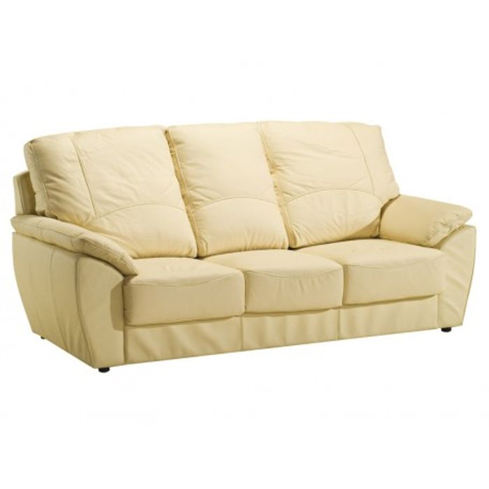 Sofagarnitur Echtleder Sofa Couch 3+2 Sitz Modernes Design Polster Garnitur Set