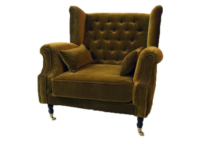 Chesterfield Ohrensessel Sessel Couch Relax Polster Designer Couchen Liverpool