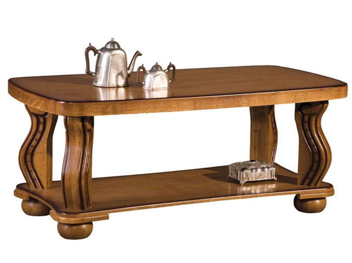 Handarbeit Echt Holz Couchtisch Sofa Beistell Tische Klassisch Wohnzimmer Tisch